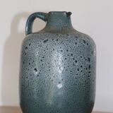 Blue ceramic vase