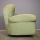 Fan-shaped armchairs set of 2