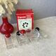 5 Guzzini 80s napkin clips, Ambrogio Rossari design