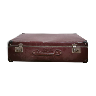 Valise vintage en carton