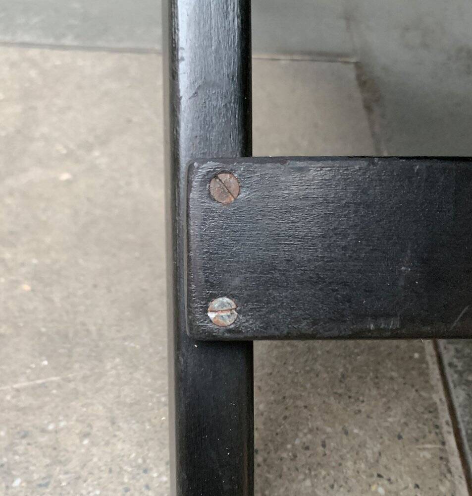 Set of minimalist postmodern folding chairs model Hestra by Tord Björklund for Ikea, 1980s.