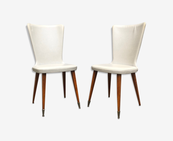 Lot de 2 Chaises années 50