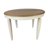 Table extensible rénovée couverts