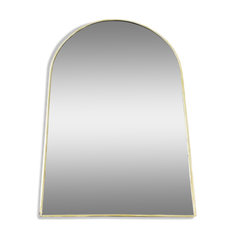 Miroir laiton doré arche