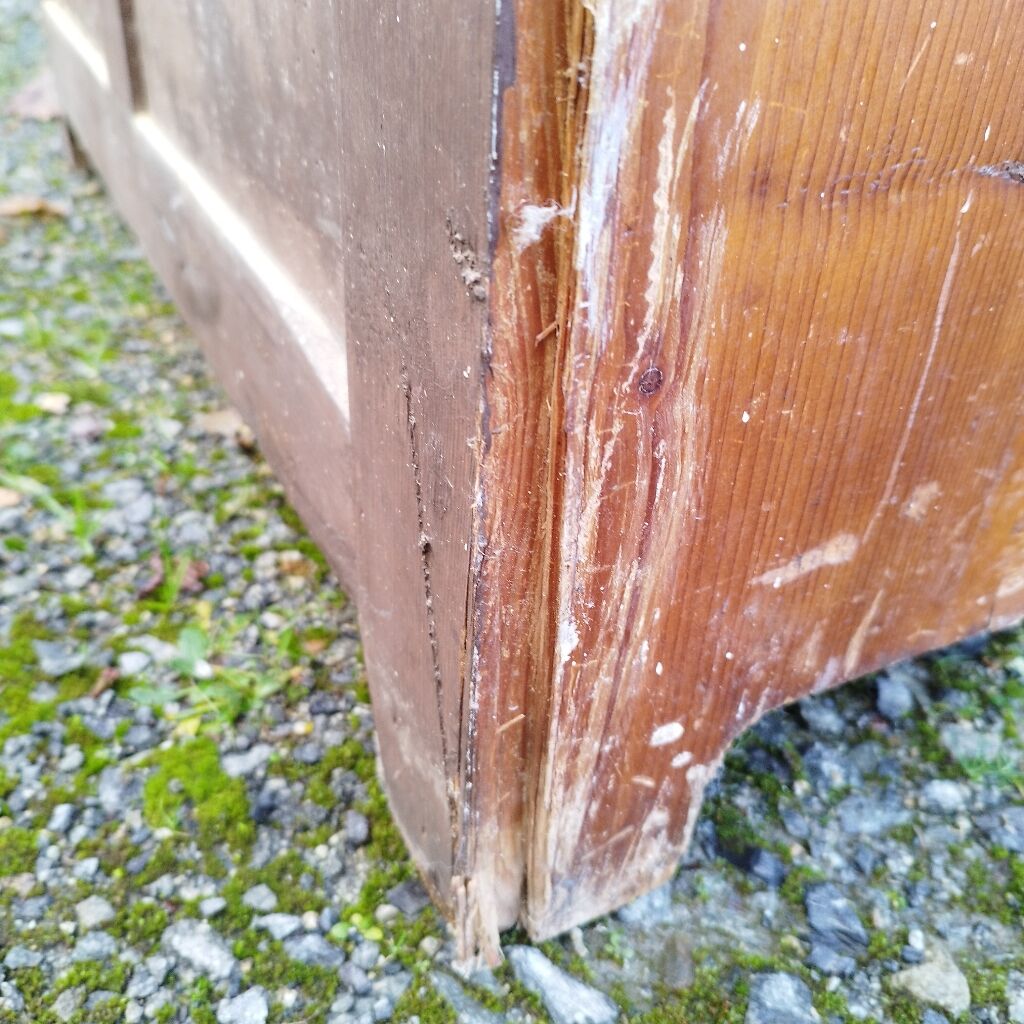 Ancien vestiaire armoire bois industriel Selency