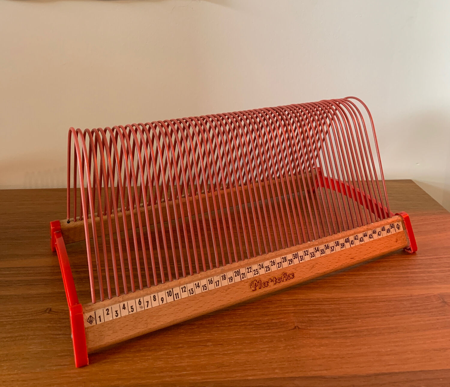 Vintage vinyl holder Plattofix, 60 ́s