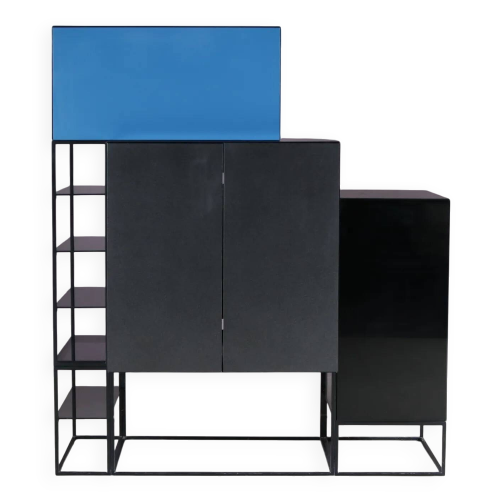 Buffet « Vision » des années 1980 par Pierre Mazairac & Karel Boonzaaijer pour Pastoe, Pays-Bas