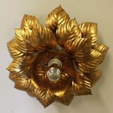 Masca floral wall lamp, 70's, Italy