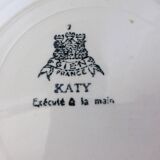 6 dessert plates from Gien, Katy model 210720