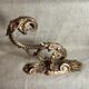 Golden bronze coat hook, 19th century