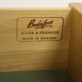 Scandinavian oak bookcase, Bertil Fridhagen, Bodafors, Sweden, 1960