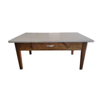 Table de ferme basse