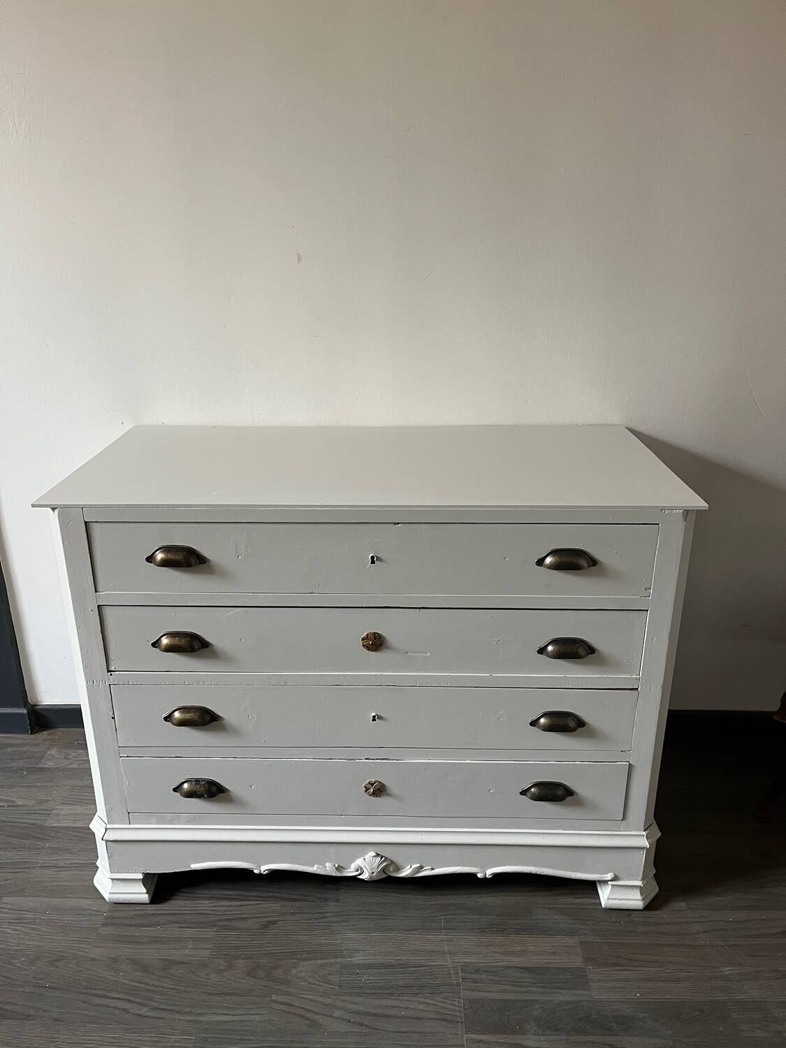 Commode ancienne lin
