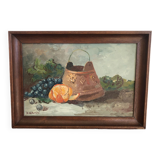 Still life with orange