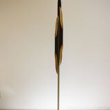 Lampadaire Coltrane - Éclairage de luxe moderne en laiton et noir mat
