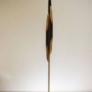 Lampadaire Coltrane - Éclairage de luxe moderne en laiton et noir mat