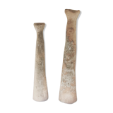 2  vases sculptural wabi by stenert