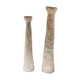 2  vases sculptural wabi by stenert
