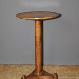 Empire walnut gueridon from the 19th century
