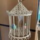 Bird cage lamp in vintage ceramics 50 years
