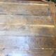 Old farmhouse table in solid oak