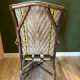 Fauteuil début de siècle rotin osier m