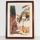 J.Mucena watercolor Ruelle in Spain