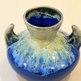 Vase with handles vintage alpho art deco ceramic alphonse mouton vintage