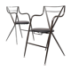 2 chaises pliantes Cendrillon, Hiroyuki Yamakado, 1987