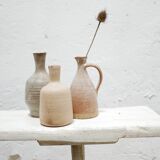 Carafe vintage en grès par roger jacques, saint amand