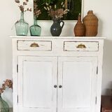 White Parisian buffet