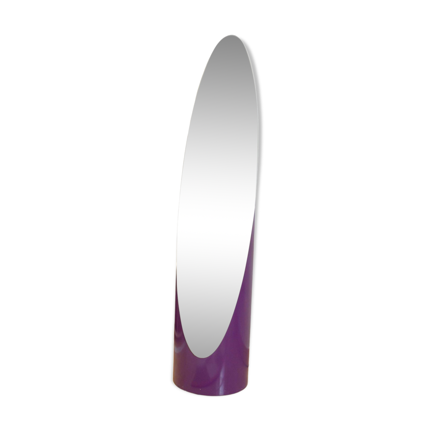 Purple lipstick mirror