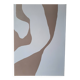 Contemporary beige/brown painting