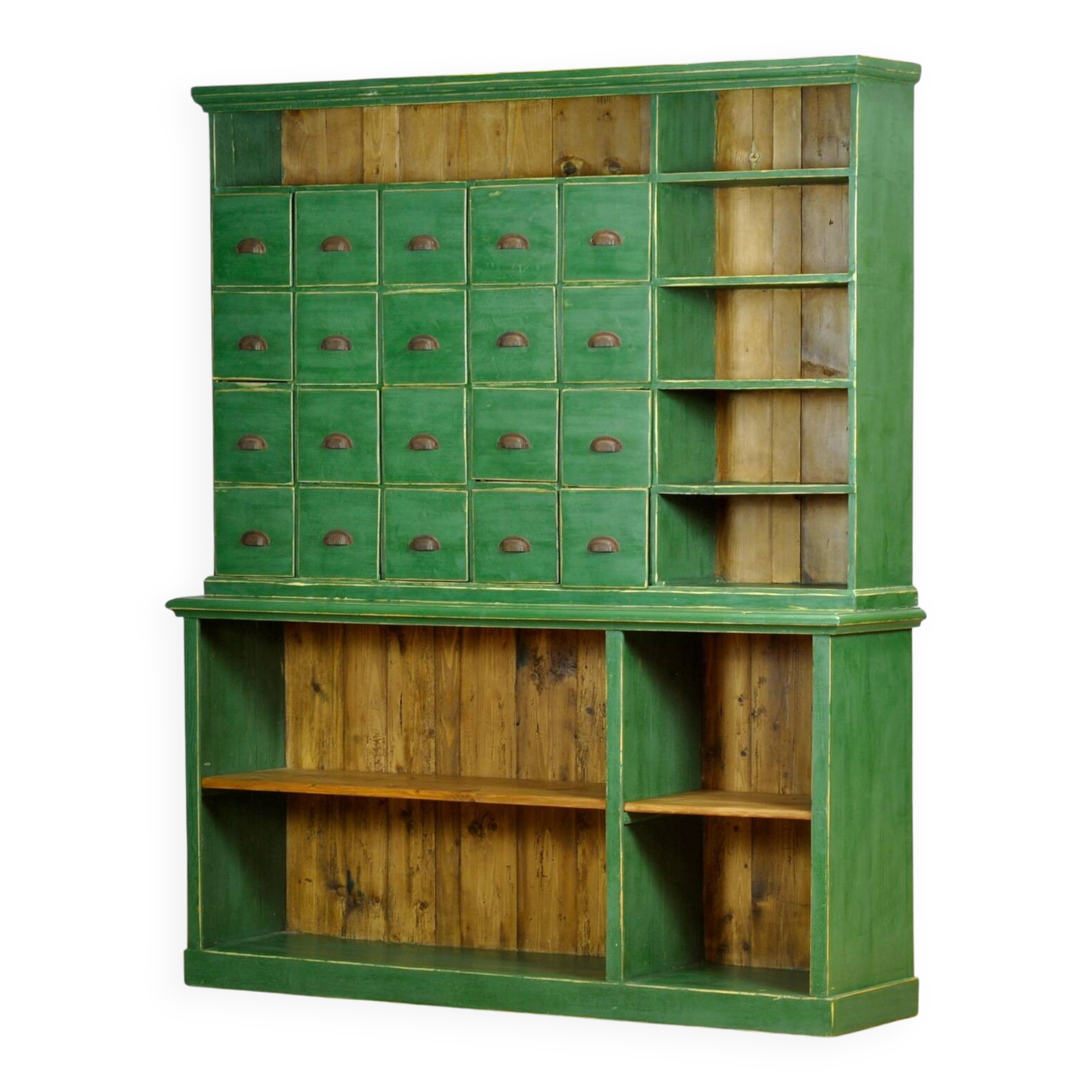 Large pine cabinet, circa 1930