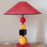 Vintage 80s colorful lamp