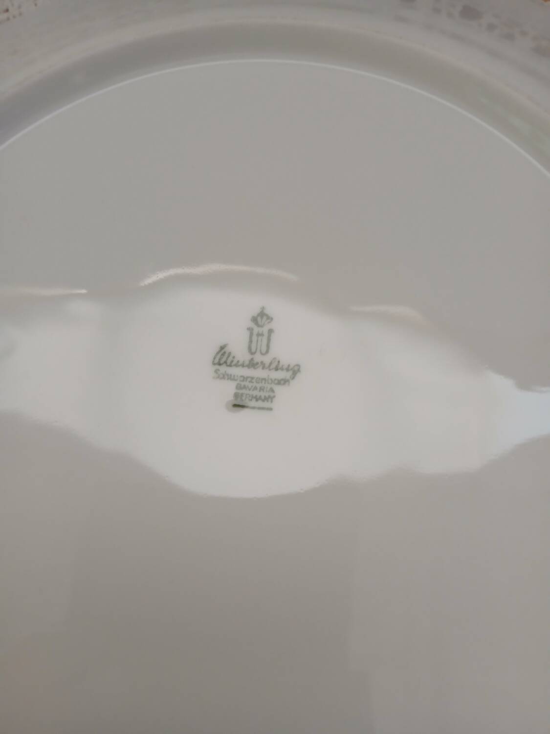 Antique porcelain dish