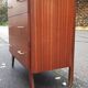 Commode vintage bois exotique