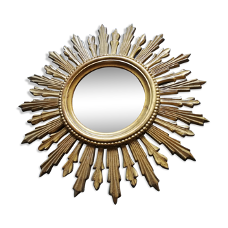 Vintage Sun mirror made in Italy 50cm