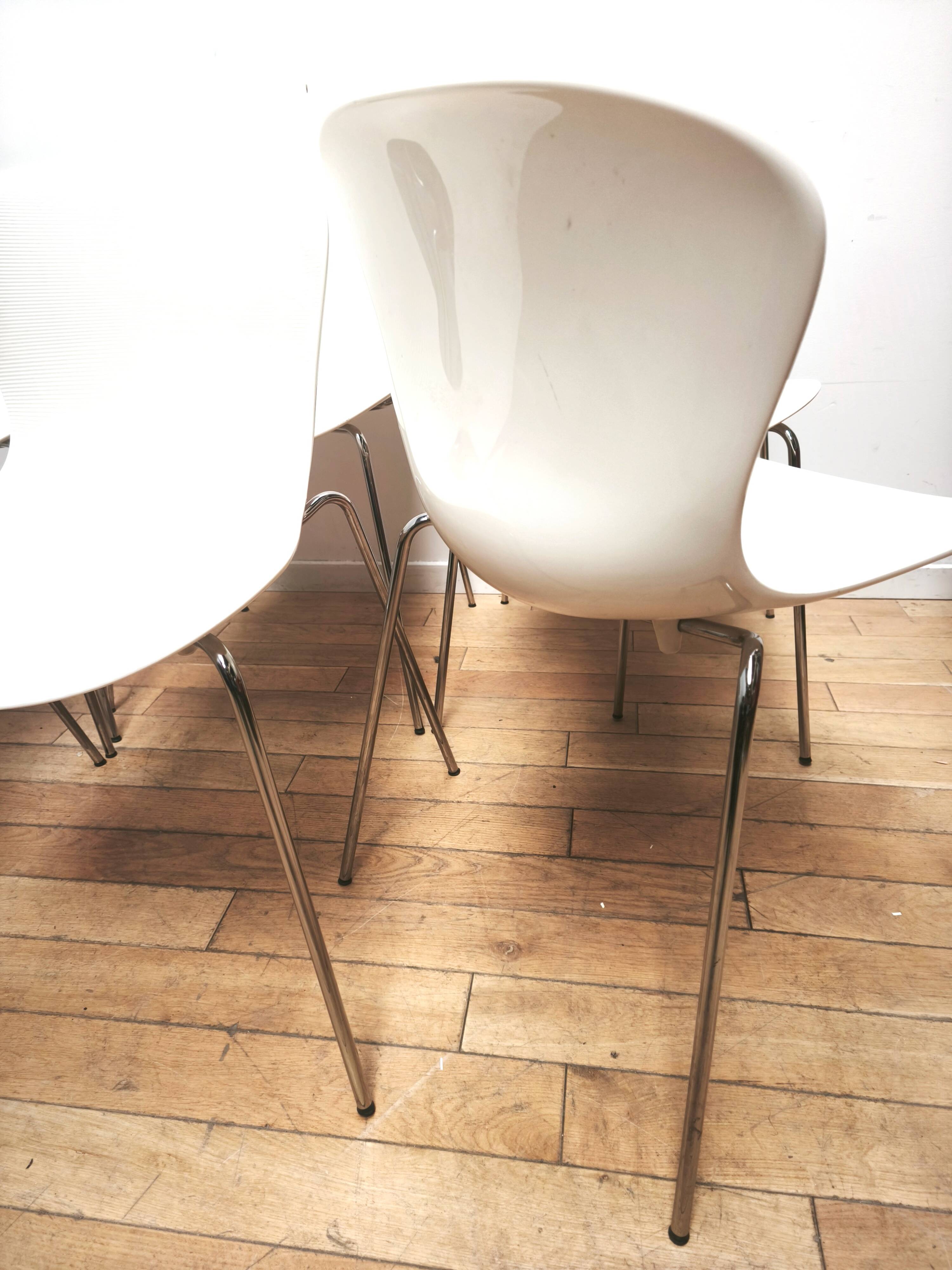 Set of 8 NAP KS50 chairs, Fritz Hansen