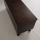 Italian brutalist rosewood chest by Santambrogio & De Berti
