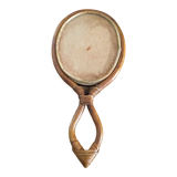Vintage rattan mirror