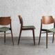 Set of 4 dining chairs by Hartmut Lohmeyer for Wilkhahn, Germany, 1950s