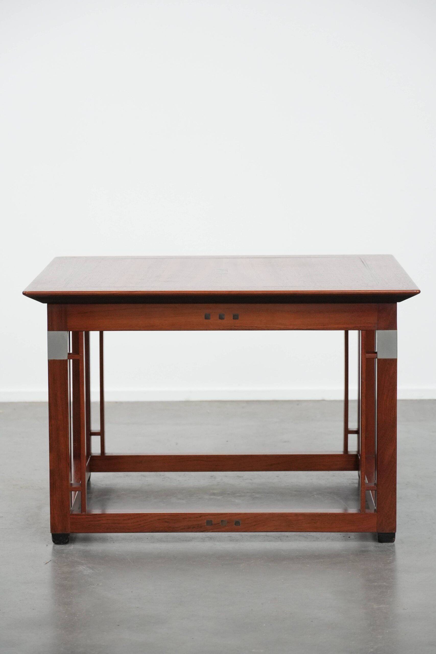 Square Art Deco design side/coffee table in properly used condition