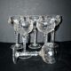 SAINT-LOUIS Balloon Wine Glass ROEMER in cut crystal star 1930 H14.5cm