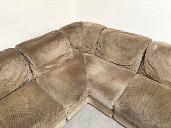 Canapé modulaire par Rolf Benz, années 1970