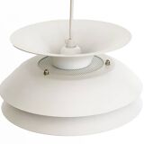 Medium size multi layered pendant light by Kurt Wiborg for Jeka Metaltryk.