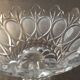 Cup on foot a fruit compotier glass crystal art deco