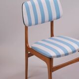 Chaise années 60 retapissée