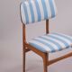 Reupholstered 60s chair