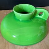 Green ceramic designer vase